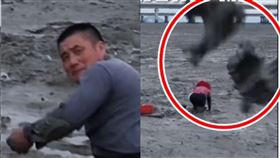 無人機,泥巴球,宣傳片,漁民,福建省,中國,擊落（圖／翻攝自《網易》）