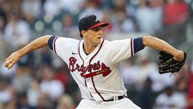 ▲萊特（Kyle Wright）後來居上成為大聯盟勝投王。（圖／美聯社／達志影像）