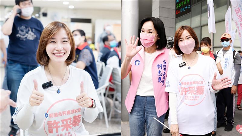 完成爸爸遺願　許崑源女參選高市議員