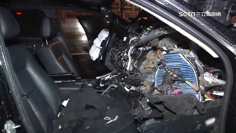 建國高架自撞！駕駛意識不清副駕命危