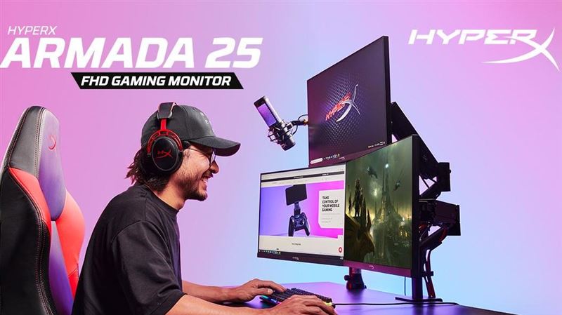 HyperX電競螢幕！主打台廠面板