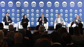 布拉格「公元兩千論壇」會議聚焦台灣情勢。（圖／美聯社／達志影像）