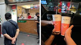 小黃運將想買飲料⋯他秒答應「一起排」釣出鄭文燦貼心提醒。（圖／翻攝自台灣迷因 taiwan meme臉書）