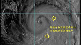 鄭明典：軒嵐諾巔峰強度今年全球之最（圖／翻攝自鄭明典臉書）