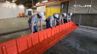 桃基縣市超前部署　進行「防汛演練」