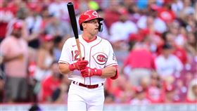 ▲紅人新秀史提勒（Spencer Steer）生涯首安是首轟。（圖／翻攝自紅人推特）