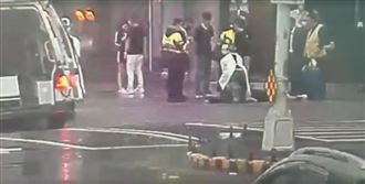 他酒後遭砍倒地畫面曝！嫌4小時投案