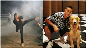 男星街頭遭砍！「一塊臉皮被削掉」身中3刀送醫搶救6小時，黃竣鋒（圖／翻攝自黃竣鋒微博）