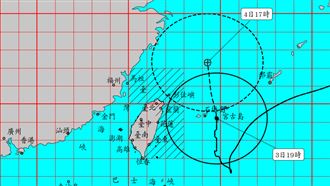 軒嵐諾發威！估明晨台北風勢最劇烈
