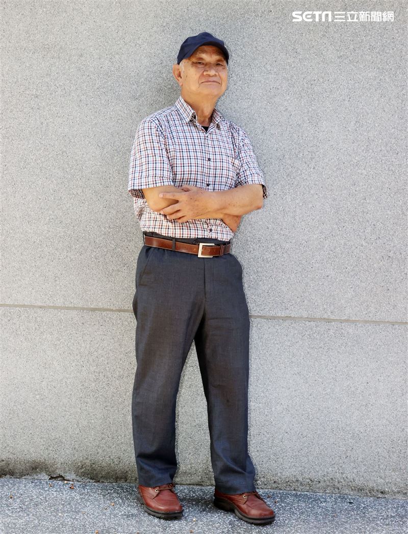 紀錄片「他還年輕」吳晟專訪。（記者邱榮吉/攝影）