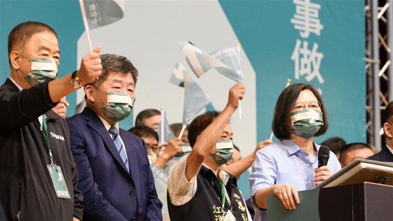 台北需要他！蔡英文深夜發聲挺陳時中