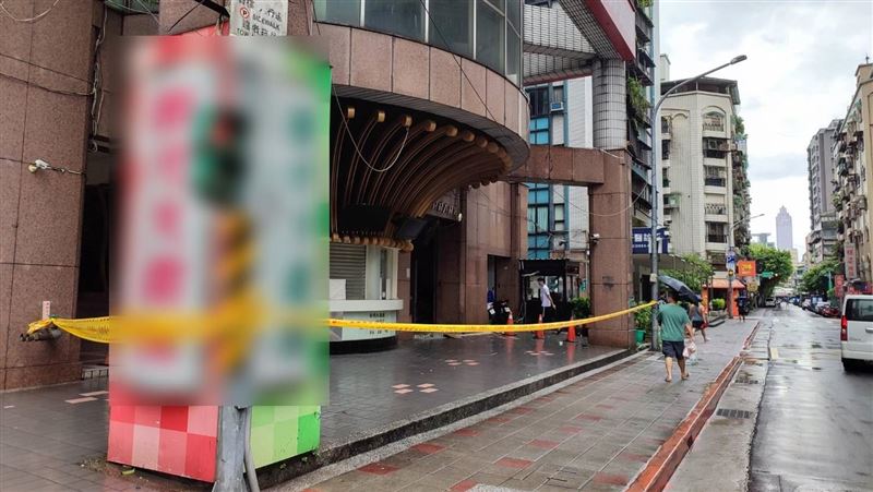 新／北市大樓玻璃破裂　男遭砸破頭