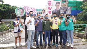 吳怡農陪同掃街！蔡其昌：籲年輕人力挺「18歲公民權」