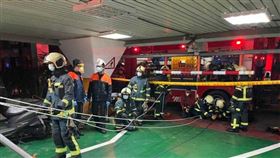 ▲今年3月揚雅停車場發生「吃人」意外，一名維修工人在檢修時手部遭夾住（圖／CTWANT）