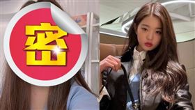 女星金成恩想學張員瑛這個「超美瀏海」造型。（圖／翻攝自lara_sungeun IG）