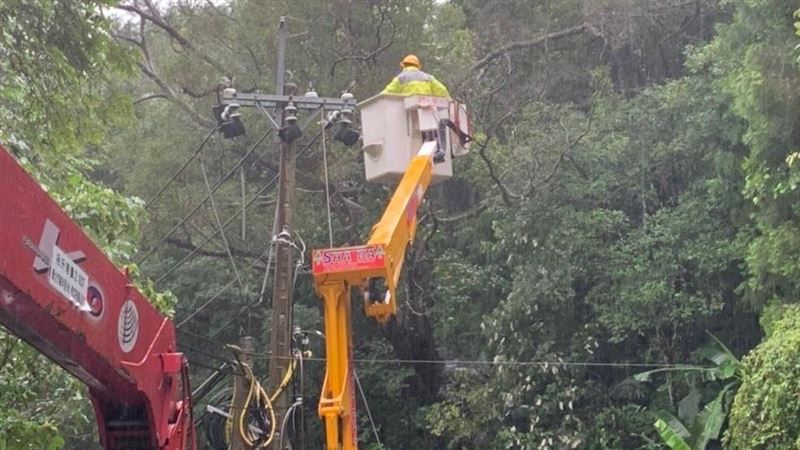 軒嵐諾災情！台電：全台停電近6萬戶