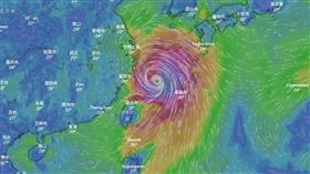 軒嵐諾。（圖／翻攝自NCDR 天氣與氣候監測網）