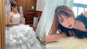 篠田步美日前宣布自己懷孕的消息。（圖／翻攝自kireinohimitusb IG）