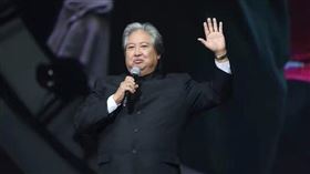 洪金寶是香港最具代表性的動作巨星之一。（圖／翻攝自洪天明微博）