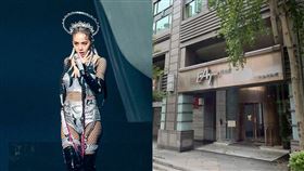 蔡依林,EAT。（合成圖／記者楊澍攝影、Google　Maps）