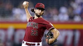 ▲響尾蛇先發投手蓋倫（Zac Gallen）41.1局無失分。（圖／美聯社／達志影像）