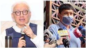 ▲聯電前董事長曹興誠、中天新聞記者林宸佑。（圖／記者邱榮吉攝、記者楊佩琪攝）