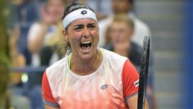 ▲加博生涯首闖美網8強，成為非洲史上第3人。（圖／翻攝自US Open Tennis推特）