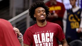 ▲塞克斯頓（Collin Sexton）與騎士簽下4年7095萬美元合約。（圖／路透社／達志影像）