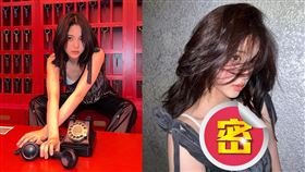 除宣傳照走搖滾風之外，歐陽娜娜也放上多張側拍。（圖／翻攝自nanaouyang IG）