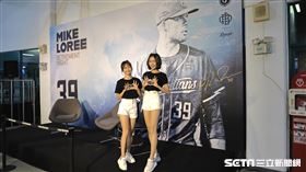 ▲Fubon Angels慈妹（左）、潔米。（圖／記者劉彥池攝影）