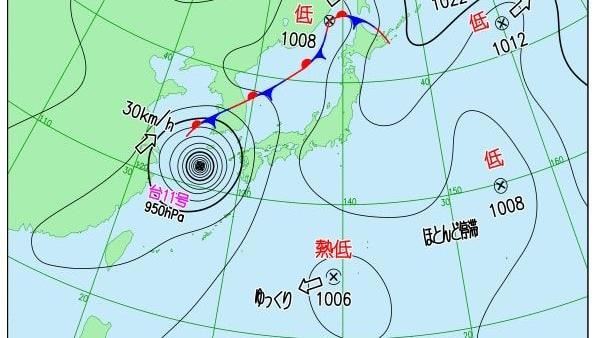 專家：台灣東方生成一個熱帶性低氣壓
