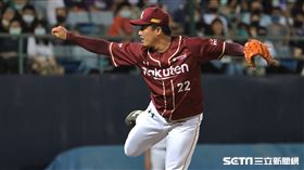 ▲樂天桃猿投手朱俊祥。（圖／記者劉彥池攝影）