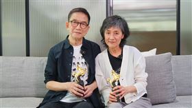 羅卓瑤、方令正移居澳洲多年，歷經長途飛行並完成隔離後，特別於今天上午拜會金馬執委會。（圖／金馬執委會提供）