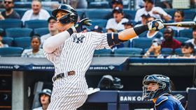▲賈吉（Aaron Judge）連3場開轟！本季第54轟出爐。（圖／翻攝自洋基推特）