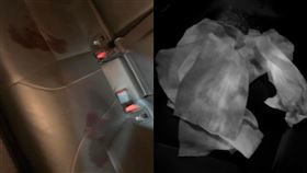 計程車,生理期,MC,月經,經血,司機(翻攝自 爆怨公社)