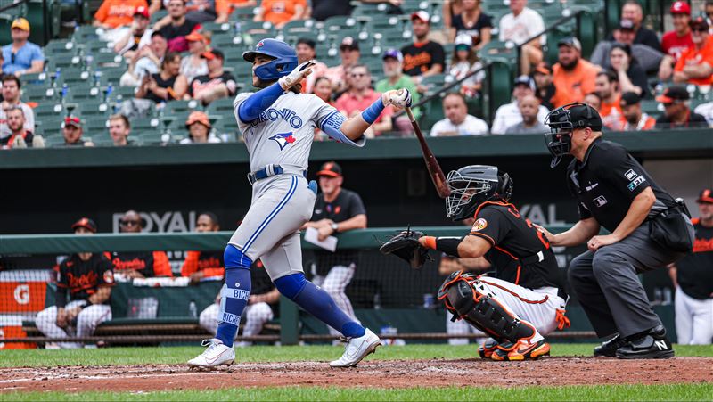 畢謝特（Bo Bichette）共有5支隊伍正在爭奪。（圖／翻攝自藍鳥推特）