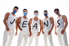 中衛控必收藏！經典單寧牛仔化身口罩（圖／翻攝畫面）