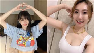 謝金晶炸美胸跳電音　不怕比較謝金燕