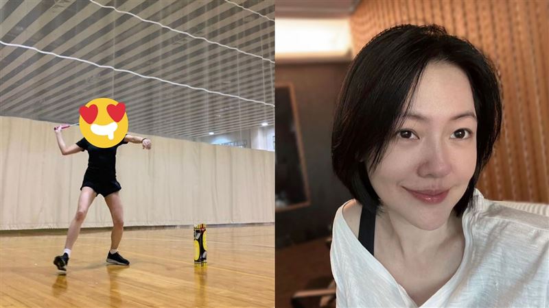 野生小S現蹤球場　44歲狀態被看光
