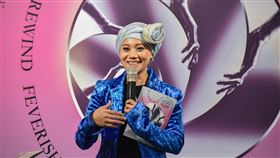 阿爆對楊丞琳吃海鮮是奢侈事件發表看法。（圖／國際女性影展提供）