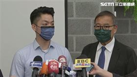 蔣萬安向台灣基督長老教會雙連教會長老江彥霆拜會請益