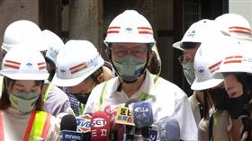 柯文哲視察萬大線加蚋站暨穿越新店溪至新北永和永平國小站長隧道工程貫通