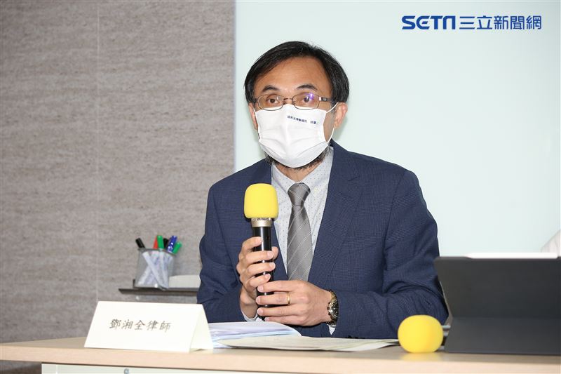 林義傑出席聲明記者會，駁檢方起訴釣魚抓盜版。（圖／記者楊澍攝影）