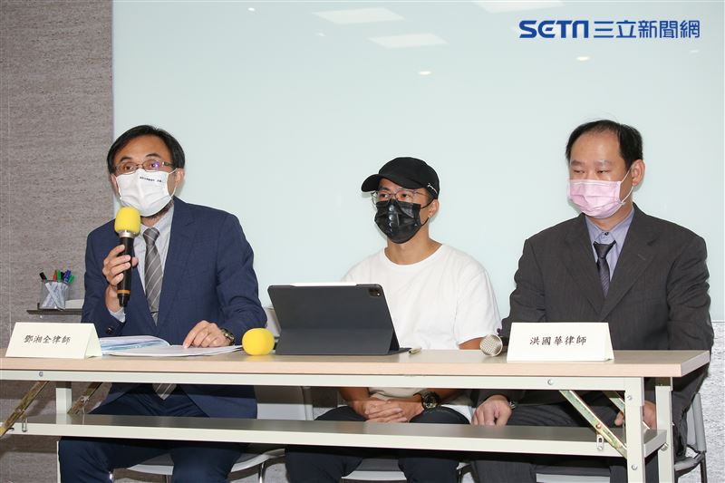 林義傑出席聲明記者會，駁檢方起訴釣魚抓盜版。（圖／記者楊澍攝影）