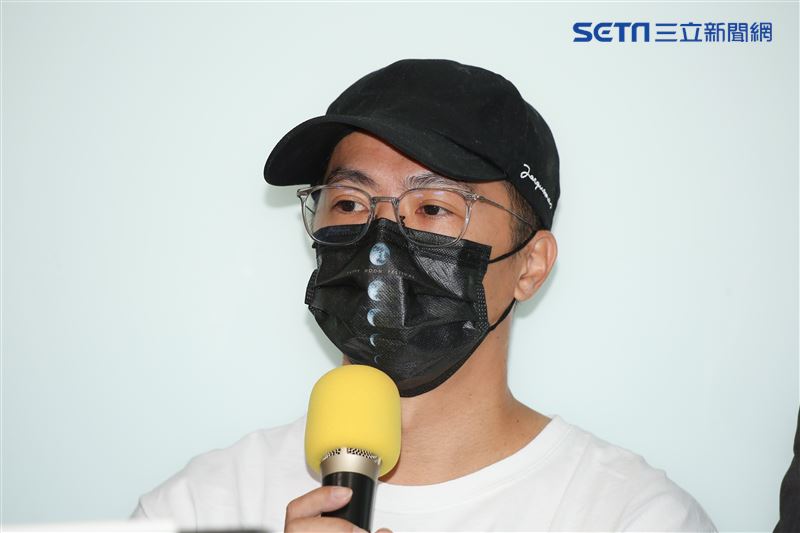 林義傑出席聲明記者會，駁檢方起訴釣魚抓盜版。（圖／記者楊澍攝影）