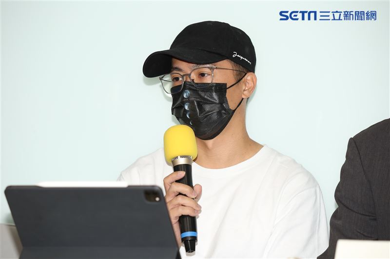 林義傑出席聲明記者會，駁檢方起訴釣魚抓盜版。（圖／記者楊澍攝影）