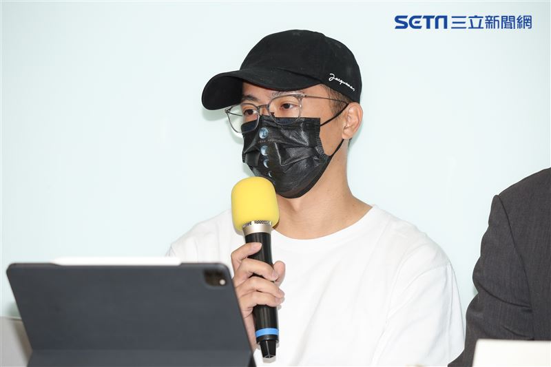 林義傑出席聲明記者會，駁檢方起訴釣魚抓盜版。（圖／記者楊澍攝影）