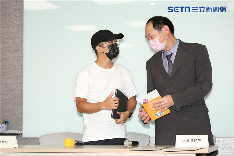 林義傑出席聲明記者會，駁檢方起訴釣魚抓盜版。（圖／記者楊澍攝影）