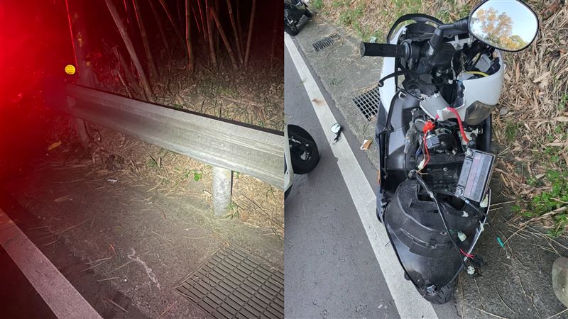 少年北漂工作　無照騎車撞護欄亡