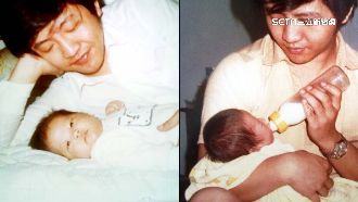 獨／陳時中抱嬰照曝光　自爆幫妻圓夢